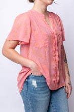 Load image into Gallery viewer, Let Me See You Do It Shawl Neckline Blouse- 6/25/2024