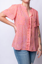 Load image into Gallery viewer, Let Me See You Do It Shawl Neckline Blouse- 6/25/2024