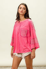 Load image into Gallery viewer, BiBi High-Low Washed T-Shirt