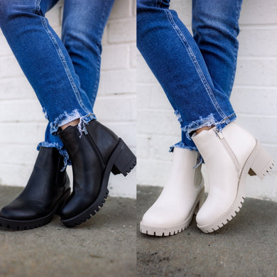 Bianca High-Top Booties