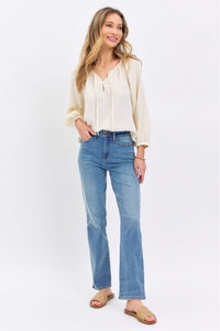 Judy Blue Full Size High Waist Straight Jeans