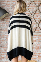 Load image into Gallery viewer, First Love Textured Striped Button Down Cardigan