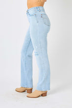 Load image into Gallery viewer, Judy Blue Full Size High Waist Distressed Straight Jeans