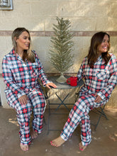 Load image into Gallery viewer, PREORDER: Holiday Plaid Pajama Set