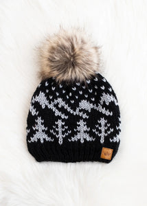 Black Winter Hat