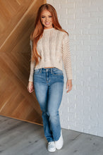 Load image into Gallery viewer, A Note of Thanks Cable Knit Sweater