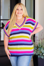 Load image into Gallery viewer, Another One V-Neck Striped Top