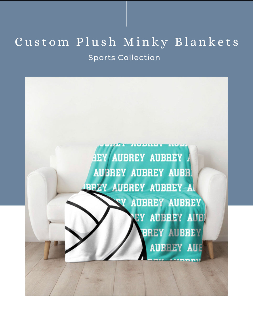 Custom Sports Blankets (including band etc)