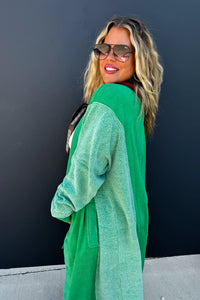 PREORDER- DESI SWEATSHIRT CARDIGAN