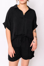 Load image into Gallery viewer, Because I Said So Dolman Sleeve Top in Black