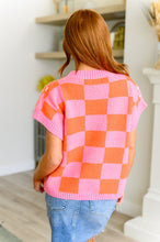 Load image into Gallery viewer, Dazzle Me Checkered Sequin Top