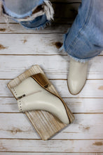 Load image into Gallery viewer, Cassie Bootie in Ivory