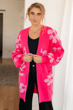 Load image into Gallery viewer, Enough Anyways Floral Cardigan in Pink