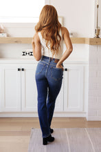 Load image into Gallery viewer, Estelle High Waist Thermal Straight Jeans