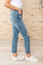 Load image into Gallery viewer, Frankie High Waist Distressed Boyfriend Jeans