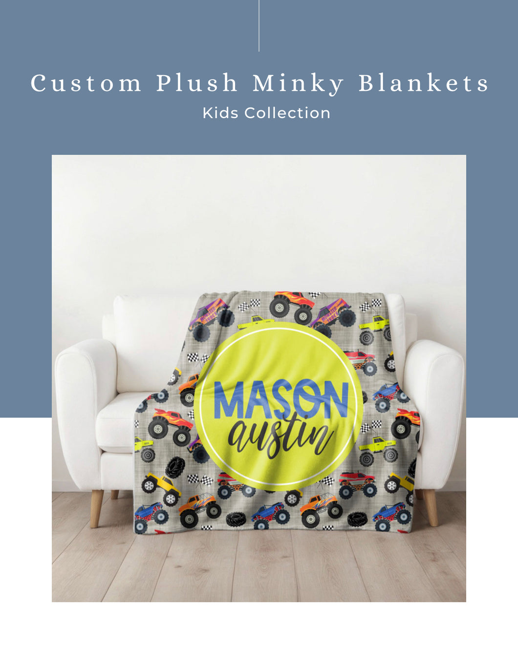 Custom Kids Collection Blanket Collection