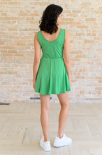 Load image into Gallery viewer, Gorgeous in Green Sleeveless Skort Dress