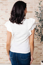 Load image into Gallery viewer, Highest Praise Ruffle Sleeve Blouse