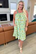 Load image into Gallery viewer, As You Walk On By Tank Dress in Lime