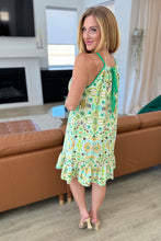 Load image into Gallery viewer, As You Walk On By Tank Dress in Lime