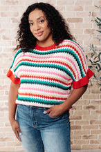 Load image into Gallery viewer, It&#39;s a Go Striped Knit Top