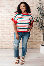 Load image into Gallery viewer, It&#39;s a Go Striped Knit Top