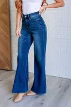 Load image into Gallery viewer, Eliza High Rise Control Top Retro Wide Leg Jeans