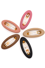 Load image into Gallery viewer, Jumbo Oval Hair Clips Set of 5