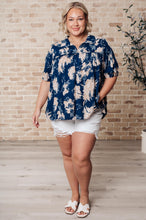 Load image into Gallery viewer, Just Coasting Floral Blouse