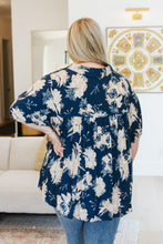 Load image into Gallery viewer, Just Coasting Floral Blouse