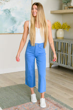 Load image into Gallery viewer, Lisa High Rise Control Top Wide Leg Crop Jeans in Sky Blue