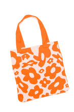 Load image into Gallery viewer, Lazy Daisy Knit Bag in Orange