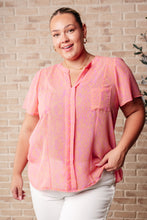 Load image into Gallery viewer, Let Me See You Do It Shawl Neckline Blouse- 6/25/2024