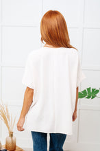 Load image into Gallery viewer, Let&#39;s Get Down to Business V-Neck Blouse in Cream