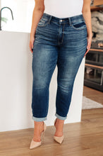 Load image into Gallery viewer, London Midrise Cuffed Boyfriend Jeans