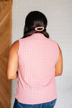 Load image into Gallery viewer, Matter of Fact Pleat Front Sleeveless Blouse in Pink