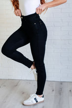 Load image into Gallery viewer, Nicole Tummy Control Skinny Jeans in Black