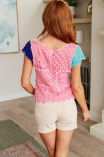 Load image into Gallery viewer, Patch Me Up Patchwork Knit Top