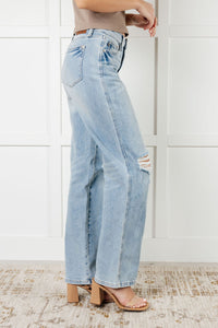 Patricia High Rise Rigid Magic 90's Straight Jeans