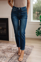 Load image into Gallery viewer, Phillipa High Rise Release Hem Slim Jeans