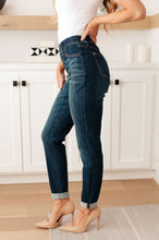 Load image into Gallery viewer, Rowena High Rise Pull On Double Cuff Slim Jeans