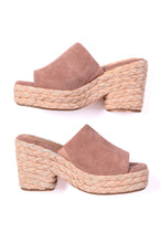 Load image into Gallery viewer, Solstice Espadrille Wedge in Blush