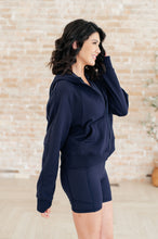 Load image into Gallery viewer, Sun or Shade Zip Up Jacket in Navy