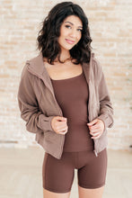 Load image into Gallery viewer, Sun or Shade Zip Up Jacket in Smokey Brown