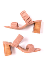 Load image into Gallery viewer, Tropic Like it&#39;s Hot Heels in Blush Suede