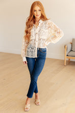 Load image into Gallery viewer, Vintage Lace Lace Button Up