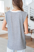 Load image into Gallery viewer, What&#39;s Going On Striped Sleeveless Top