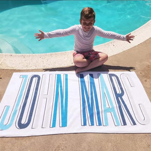 Beach Towels Personalized