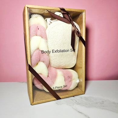 Body Exfoliation 3 Pc Set