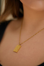 Load image into Gallery viewer, Checkered Pendant Necklace